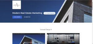 Real Estate Website designed by us